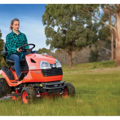 T Series ride on lawn mower kubota