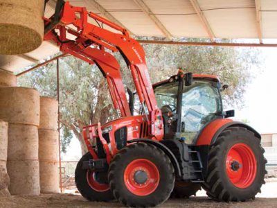 M7 high horsepower Kubota tractor with loader